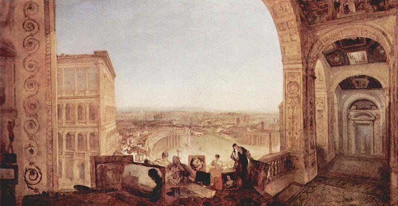 Joseph Mallord William Turner Rom, vom Vatikan aus gesehen France oil painting art